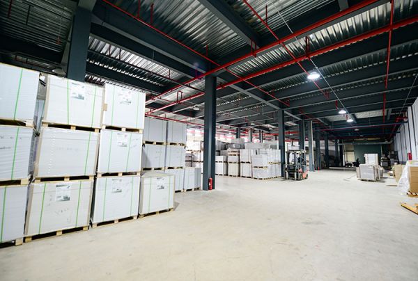 印刷原材料倉儲(chǔ)廠房